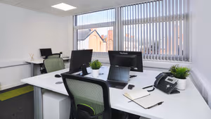 2 Person Coworking Desk