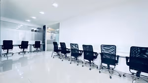 3 Person Coworking Desk