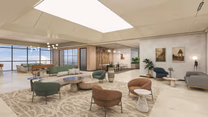 100 Person Private Office