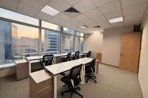 3 Person Coworking Desk