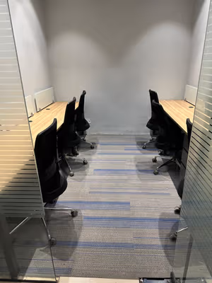 3 Person Coworking Desk