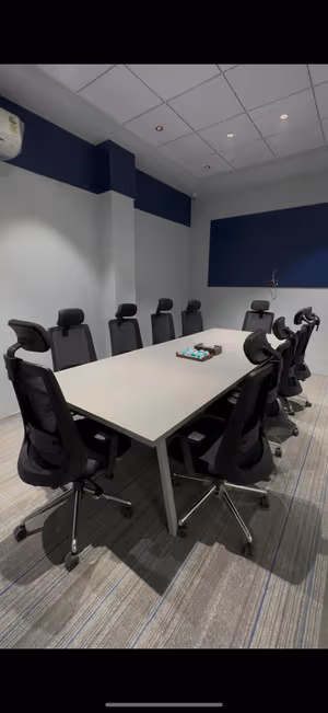 7 Person Coworking Desk