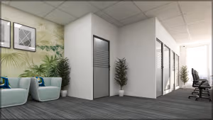 1 Person Coworking Desk