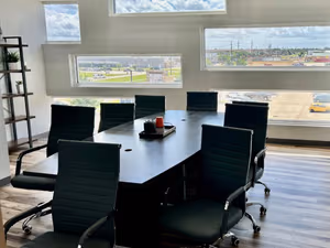 3 Person Coworking Desk