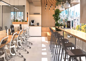 4 Person Private Office