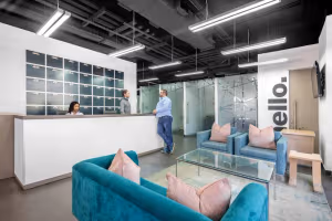 5 Person Coworking Desk