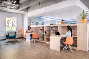 1 Person Coworking Desk