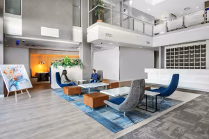 3 Person Coworking Desk