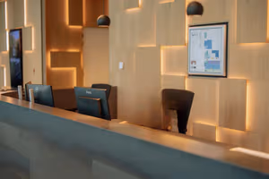 3 Person Coworking Desk
