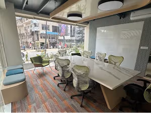 7 Person Coworking Desk