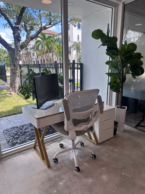 2 Person Coworking Desk