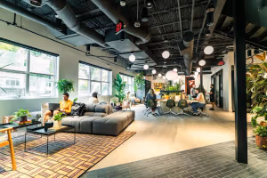 5 Person Coworking Desk