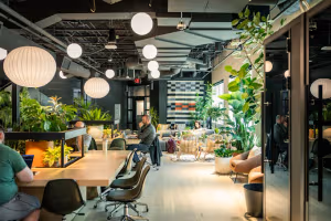 7 Person Coworking Desk