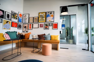 5 Person Coworking Desk