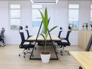 8 Person Coworking Desk