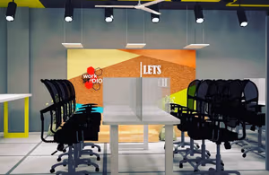 5 Person Private Office