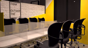 3 Person Private Office