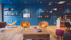 1 Person Coworking Desk