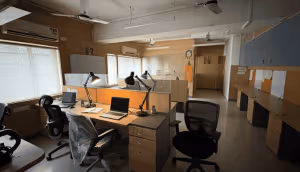 3 Person Coworking Desk