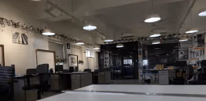 8 Person Coworking Desk