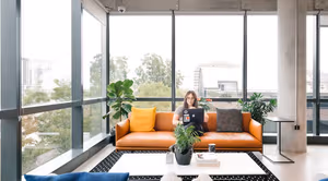 1 Person Coworking Desk
