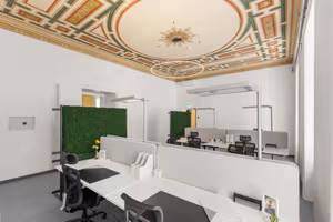 2 Person Coworking Desk