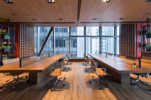 4 Person Coworking Desk