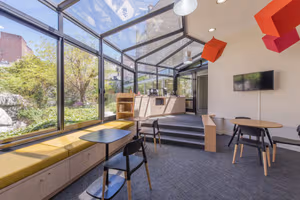 3 Person Coworking Desk