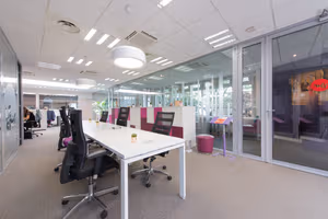 3 Person Coworking Desk