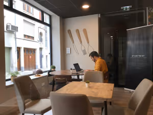 1 Person Coworking Desk