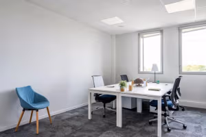 3 Person Coworking Desk