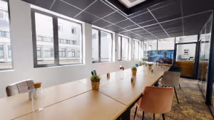 9 Person Coworking Desk