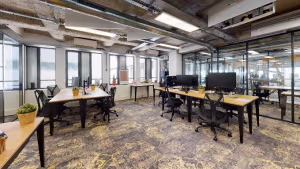 2 Person Coworking Desk