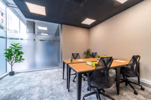 3 Person Coworking Desk