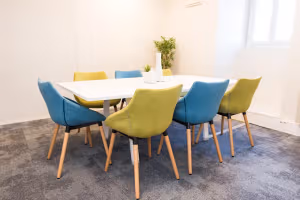 5 Person Coworking Desk