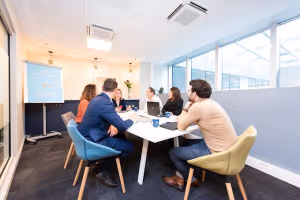 4 Person Coworking Desk