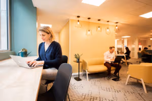 2 Person Coworking Desk