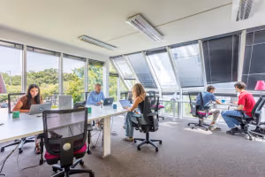 5 Person Coworking Desk