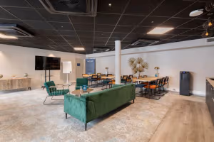3 Person Coworking Desk