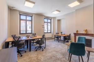 2 Person Coworking Desk