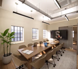 3 Person Private Office