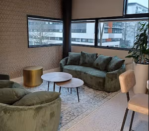 3 Person Coworking Desk