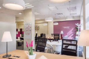 3 Person Coworking Desk