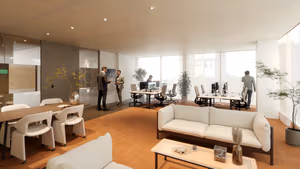 4 Person Private Office