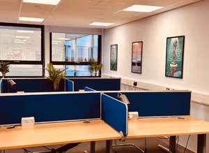 2 Person Coworking Desk