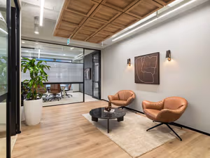 3 Person Coworking Desk