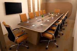 3 Person Coworking Desk