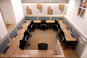 7 Person Coworking Desk