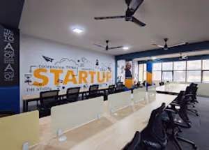 3 Person Coworking Desk