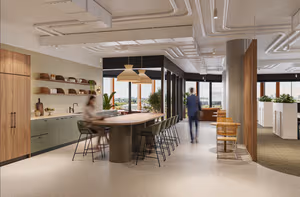 8 Person Coworking Desk